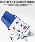 Close-up of Handheld Pulse Arc Jewelry Welder Kit For Gold Silver Platinum And K Gold with durable three prevention shell