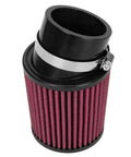 62mm Air Filter Cleaner Kit For Predator 212cc And 196cc 224cc Clones red filter with black rubber intake and metal clamp