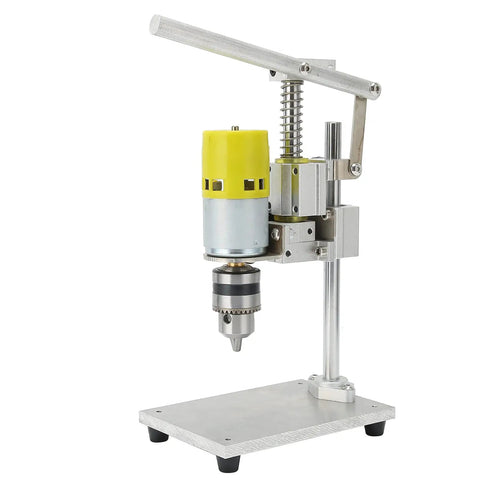 Hilitand Benchtop Drill Press With Brass Motor Featuring Variable Speed 4000 To 9000Rpm And Adjustable Chuck for precise metal and wood drilling.