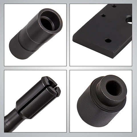 maXpeedingrods camshaft bearing installer puller for Harley Evolution; steel with sleeve, plate, extractor, bushing.