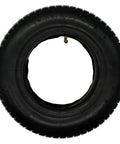 Beefy 8 Inch Wheelbarrow Tire With Inner Tube 3.25 3.00-8 4PR 25 PSI Max Fits Wheelbarrows Hand Trucks Tire Front View