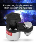Heavy Duty Welding Ground Clamp With Rock Solid Magnetic Grip Delivers Stable 200A Power For Flat Or Round Iron Surfaces On Industrial Machines Ensuring Clean Arcs And Zero Downtime During Your Next Big Metalworking Project, close-up view showing black knob and metal base.