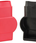 Top Post Battery Terminal And Cover Kit Military Spec Positive And Negative Terminals With Durable Covers Made In USA shown
