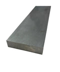 Close-up of 3/4 Inch By 3 Inch By 15 Inch 303 Stainless Steel Flat Bar Cold Finished Weldable for DIY projects and custom builds