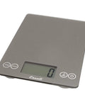 Glass Digital Kitchen Scale With 15 Pound Capacity, Big Backlit Display, Easy Touch Controls, Nutrition And Calorie Counter, Gray