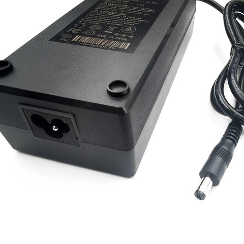 42V 2A Battery Charger For 36V E Bike And Scooter Batteries With DC2.1 Connector 5.5x2.1mm Wide 100-240VAC Input OVP OCP SCP Protections Safe Rapid Charge For Electric Bikes
