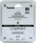 Packaging of Six And One Half Inch 60-Tooth TCG Carbide Tipped Cordless Plunge Saw Blade A-99998, showing blade details.