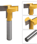 Premium Orange T-Slot Milling Cutter With 8x27mm Carbide Edge for smooth precision cutting in woodworking and crafting projects.