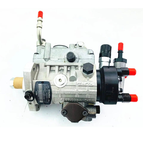 Drop-In Electric Fuel Injection Pump For Perkins 1104-44TAG Engine 9320A522T 2644H013XR 01810BDG Diesel Engine Rebuild Kit shown from the front.