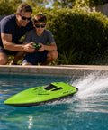 Ultra Fast Dual Motor RC Boat With 2.4GHz Remote For Lakes Pools And Ponds, Electric Racing Watercraft Delivers Sick Speed And Fun