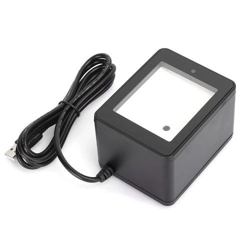 Desktop Barcode Scanner With CMOS Image Processing For WeChat Pay 360 Degree Reading Of Barcodes And QR Codes In Any Direction