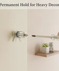 Hollow Wall Anchors M4 x 20mm Kit With Iron Expansion Bolts And Screws for Drywall Mounting used on gypsum board wall