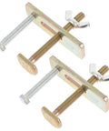 Two Pack Engraving Machine Clamps For CNC Router And Woodworking, 100mm Hold Down Clamp Kit Built From Aluminum Alloy Steel, angled view