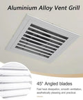 30 By 30 Inch Solid Steel Air Return Vent Cover With Built In Filter Grid And Sweet Black Coating For Tight Basement Drywall Fit And Killer Hvac Airflow Performance, mounted ceiling vent grill.