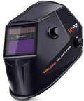 Auto Darkening Welding Helmet With True Color Viewing Screen 3.66 By 1.69 Inch Shade Range Four To Thirteen Solar Powered