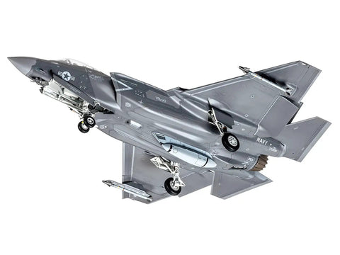 F-35C Lightning II 1/72 Scale Model Kit Unpainted Plastic Assembly showcasing RAM Panel Surface Detail, no glue paints tools