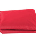Folded red Three Seat Patio Swing Cushion Cover Replacement For Outdoor Hammock Durable 190T Polyester