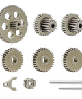 Beefed Up Steel RC Transmission Gear Set For 1 18th And 1 24th Scale RC Cars, Stronger Torque Gearbox Upgrade For FCX24 Power Wagon K5 And FCX18 LC80