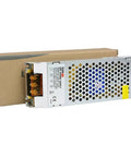 Beefy 24V DC LED Driver Switch Mode Power Supply 150W 6A AC DC Transformer for indoor lighting, shown in package