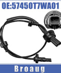 Premium Heavy Duty Plug And Play Bolt On Swap With Zero Drama Fits Honda Civic HRV Insight 2016 To 2022 ABS wheel speed sensor wiring.