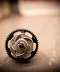 4x4 RC Upgrade Kit: 54T Metal Spur Gear 32P With Full Clutch Assembly For Slash Rustler 4WD, close-up view of gear set