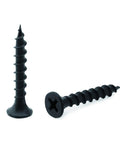 Built Like A Tank Number 8 X 1-1/4 Inch Black Phosphate Coated Stainless Steel Truss Head Wood Screws 100 Pack heavy duty fasteners.