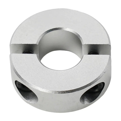 Killer Aluminum Double Split Clamp Shaft Collar Adjustable Locking Ring Fits 13 To 30 Mm Shaft Sizes Secure Grip 20 Mm Pack, aluminum collar