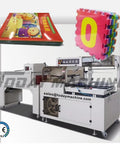 Automatic POF Shrink Wrapping Machine With Thermo Heat Tunnel And L Bar Sealer for commercial bottle packaging, equipped with user interface.