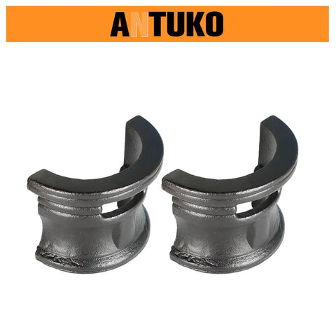 Fork Seal Driver Tool Kit 35mm-50mm Universal For Most Motorcycles And Bikes Easy Install Precise Oil Seal Alignment For Front Fork Prevents Leaks Ride Ready DIY Maintenance Replacement, showing two pieces.