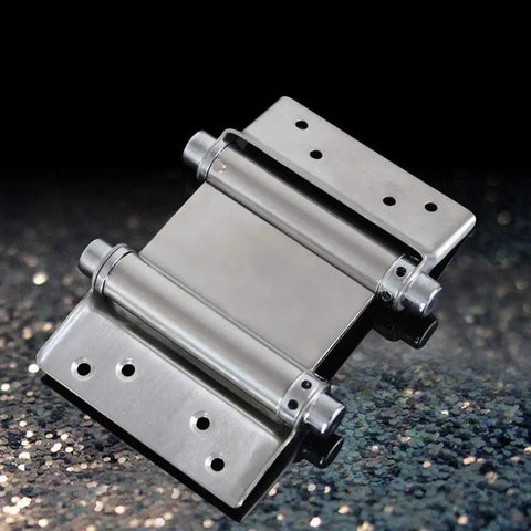 Heavy Duty Stainless Steel Two Way Spring Hinge For Doors And Fences In 3 Inch 4 Inch Or 5 Inch Sizes