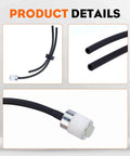 Go To Fuel Line Primer Bulb Kit For RedMax Trimmers And Leaf Blowers Compatible With EB4300 EB4401 EBZ4800 product details close-up