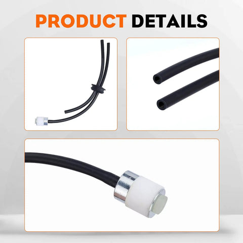 Go To Fuel Line Primer Bulb Kit For RedMax Trimmers And Leaf Blowers Compatible With EB4300 EB4401 EBZ4800 product details close-up