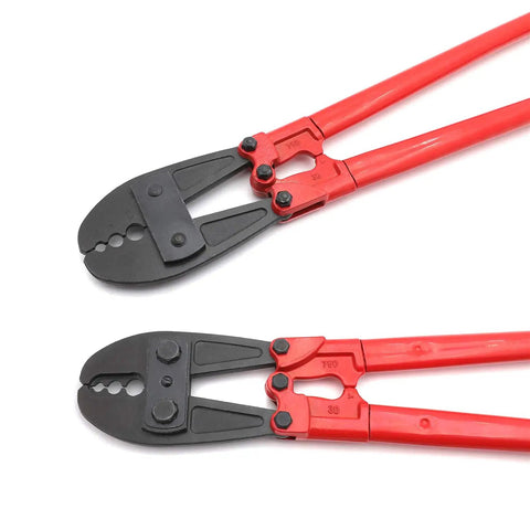 30 Inch Hand Swager Swaging Crimping Tool For Wire Rope Cable 5/32 Inch 1/4 Inch And 5/16 Inch Durable Forged Alloy Steel Heavy Duty Cutter