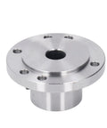 High Manganese Steel Faceplate For K11 80 Chuck With Six Mounting Holes And Flat Cut Face, Pro Grade Heavy Duty, Wear Resistant, 14mm