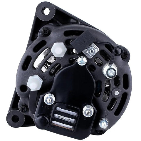 Rear angle view of Marine Alternator For Volvo Penta Rigs And Inboards With 5.0Gi 5.0Gl 5.0Gxi 5.7Gi 5.7Gxi 8.1Gi Replaces 3105M 3860798