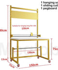 Heavy Duty Two In One Warehouse Bubble Wrap Dispenser For 51 Inch Packing Stations with 180cm height and sliding cutter.