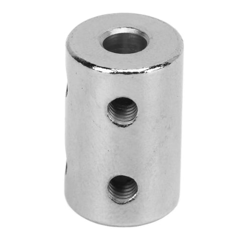 Cylindrical steel coupler from 5Pcs CNC Motor Jaw Shaft Coupler Set Anti Burr Universal Shaft Coupling Durable Steel With Smooth Edges