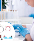 Close-up of scientist with electro kit and test tubes. Two Set Electromagnet Experiment Kit For Physics Teaching And Magnetism Labs In Primary School