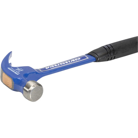 Heavy Duty Steel Eagle Curved Claw Hammer 16 Oz Pro Grade Framing Tool Made In USA with rust resistant powder coat visible