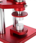 Red metal Pro Grade Screw Type Watch Press Tool With Gradual Pressure Control For Crystal Bezel Replacement