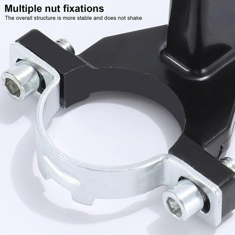 Leveling Up Your Bench With This Angle Grinder Belt Sander Adapter multiple nut fixations ensure stability and reduce shake.