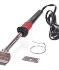 Long Handle Adhesive And Vinyl Decal Remover With Razor Blade Scraper For Floor And Wall Surfaces Hot Knife Edge shown with accessories