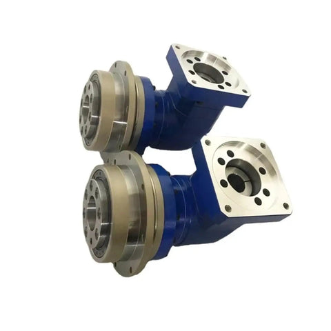 Top Shelf Padr Series Planetary Gearbox Speed Reducer With Rotary Flange Output And Hollow Shaft for power delivery, blue and silver design.