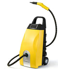 Beast 3000W High Pressure Handheld Steam Cleaner For Kitchen highlighting yellow body and flexible hose