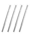 4 Piece Golf Club Extensions Steel Shaft Length Adjustment Kit For Irons And Putters Versatile Replacement And Repair Set Silver