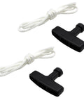 Two Pack 4 Foot Pull Cord Rope Replacement For GX200 GX120 GX240 GX270 Champion Generators With Recoil Starter Handle Durable Nylon Start Rope Set