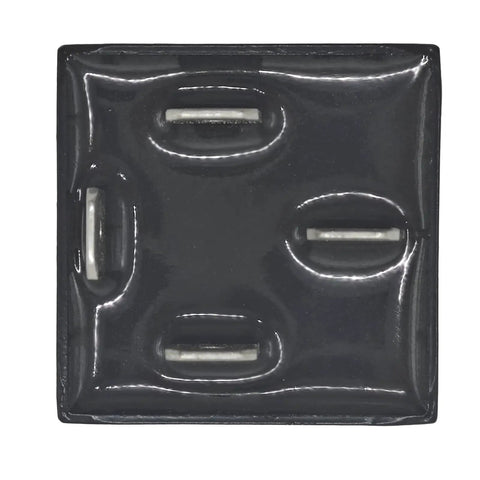 Bottom view of 12V DC Sealed Multi Purpose Relay For Wiper Motors And Lighting Systems Pack Of 2 showing four connector pins