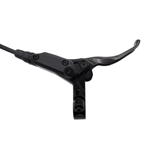 Mountain Bike Hydraulic Brakes 2 Pistons Left Front 1000mm Right Rear 2000mm Cable Lengths PM Adapter Aluminum Alloy Pro Grade