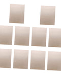 Must Have 10 Pack Mica Plate Sheets 150x120mm Heat Resistant Insulation for Microwave Ovens Waveguide Mica Panels Replacement Fireproof Pads
