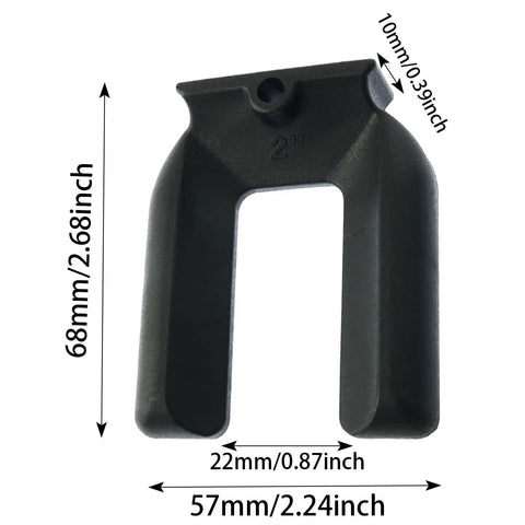 Close-up of 4 Pack Rubber Anti Slip Furniture Casters Foot Pads Prevent Sliding For Beds Sofas Desks And Chairs 2.68 By 2.24 Inch